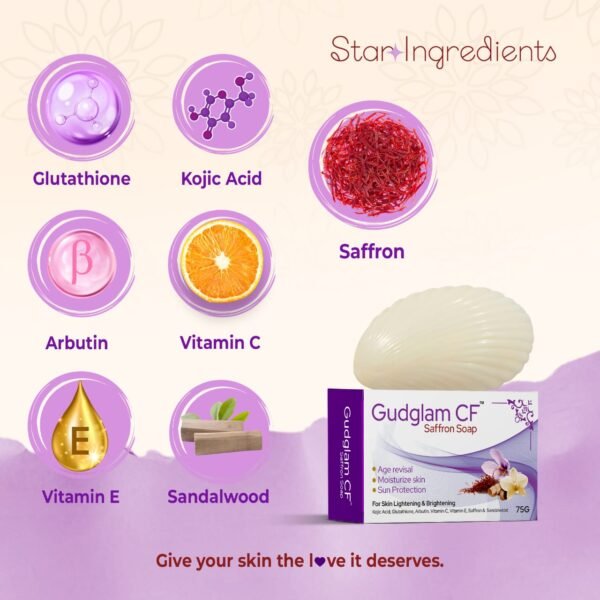 Gudglam CF (Safforn Soap) - Image 5