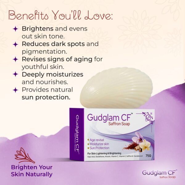 Gudglam CF (Safforn Soap) - Image 4